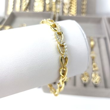 brățară damă aur placată elegantă