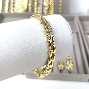 Brățară placată cu aur BIJUTELO