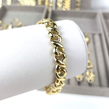 brățară placată cu aur de damă elegantă
