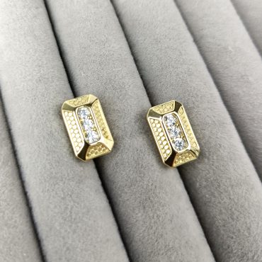 Cercei placați cu aur BIJUTELO