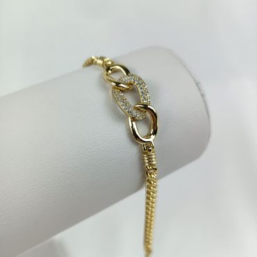 Brățară placată cu aur BIJUTELO