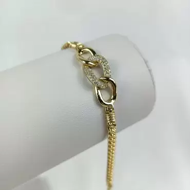 Brățară placată cu aur BIJUTELO