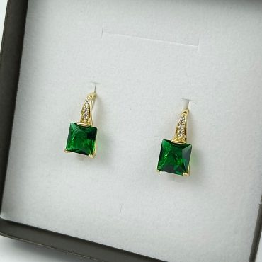 Cercei placați cu aur BIJUTELO