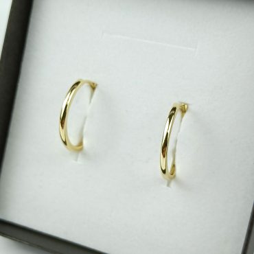 Cercei placați cu aur BIJUTELO