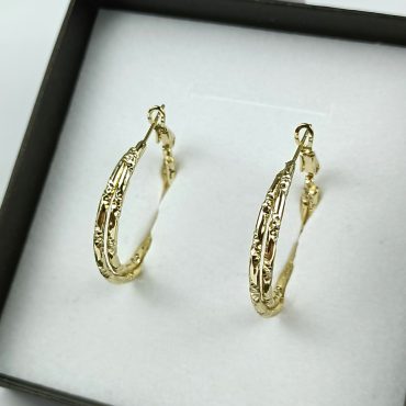 Cercei placați cu aur BIJUTELO