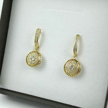 Cercei placați cu aur BIJUTELO