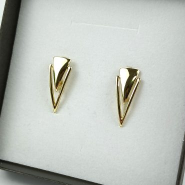 Cercei placați cu aur BIJUTELO