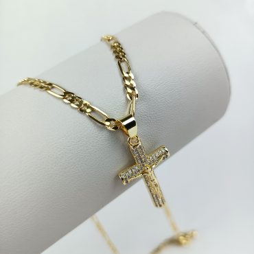 Lănțic cu pandantiv placat cu aur BIJUTELO