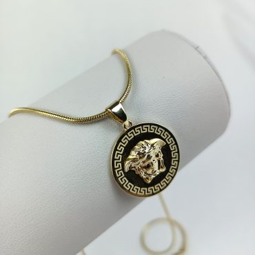 Lănțic cu pandantiv placat cu aur BIJUTELO